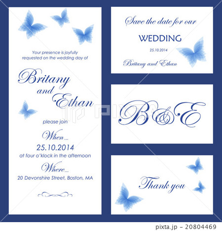 Wedding invitations, save the date cards 20804469