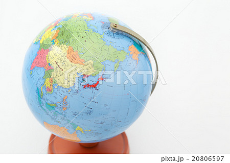 日本が写っている地球儀 20806597