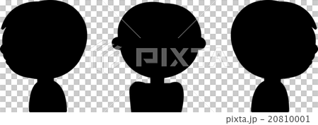 小學學生剪影 20810001