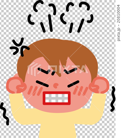 小学生　怒る 20810004