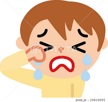 小学生　泣く 20810005