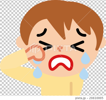 小学生　泣く 20810005