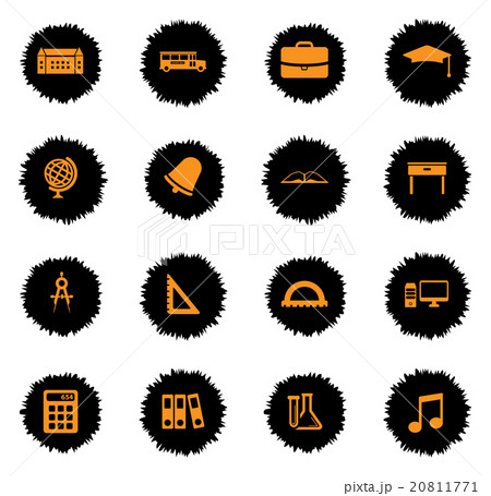 School simply icons School simply icons 20811771