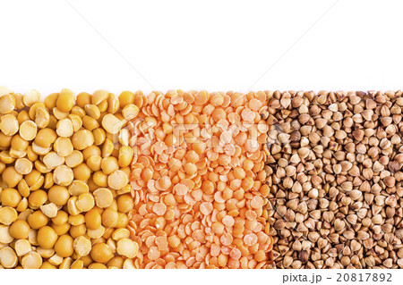 Shredded peas, lentils and buckwheat 20817892