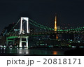 東京タワー　レインボーブリッジ 20818171