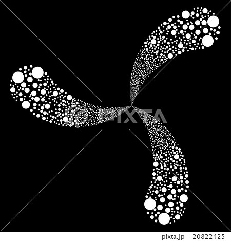 Bubble Fireworks Swirl With Three Petals Bubble Fireworks Swirl With Three Petals 20822425