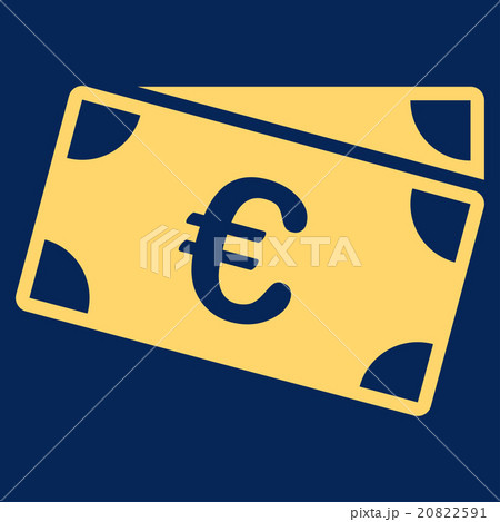 Euro Banknotes Icon 20822591