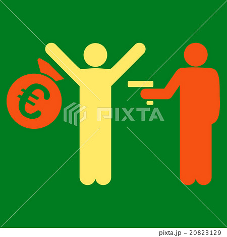Euro Robbery Icon 20823129