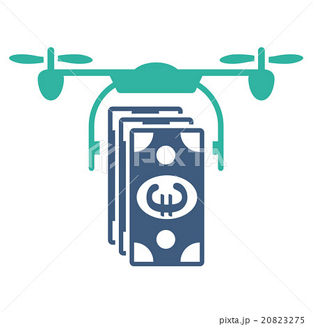 Euro Airdrone Banking Icon 20823275