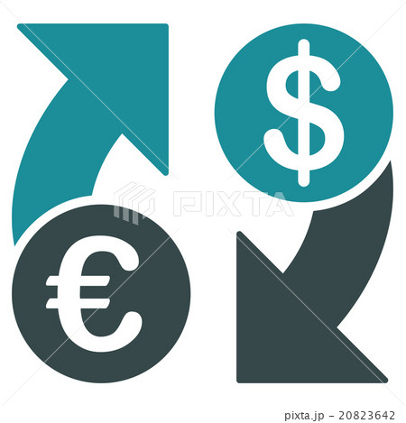 Euro Dollar Euro Exchange Icon 20823642