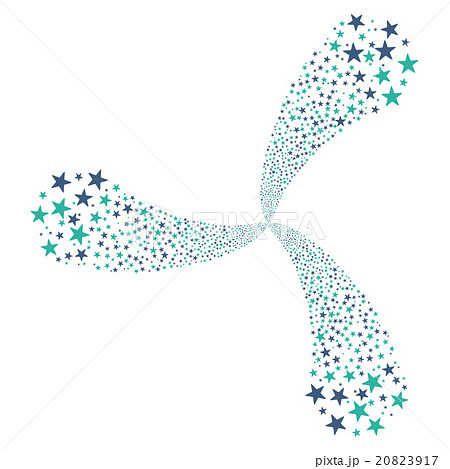 Star Fireworks Swirl With Three Petals Star Fireworks Swirl With Three Petals 20823917