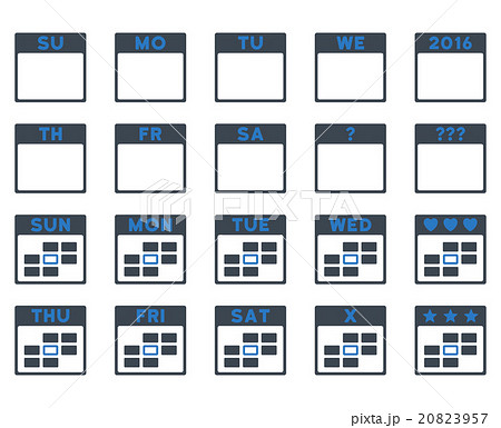 Calendar Days Icon Calendar Days Icon 20823957