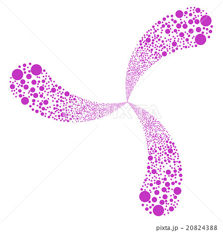 Bubble Fireworks Swirl With Three Petals 20824388