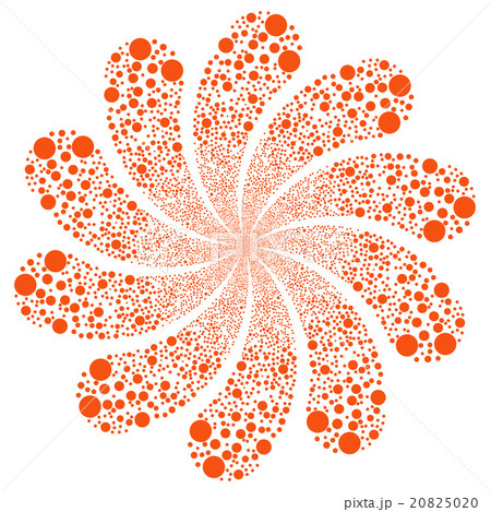 Ball Fireworks Swirl With Ten Petals 20825020