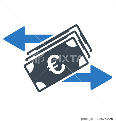 Euro Money Transfer Icon Euro Money Transfer Icon 20825226