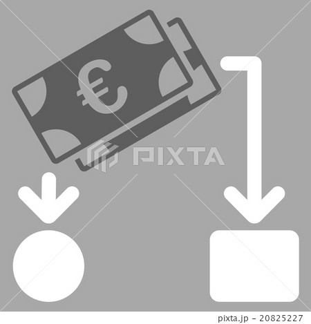 Euro Cash Flow Icon Euro Cash Flow Icon 20825227