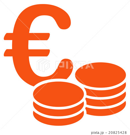 Euro Coin Stacks Icon Euro Coin Stacks Icon 20825428