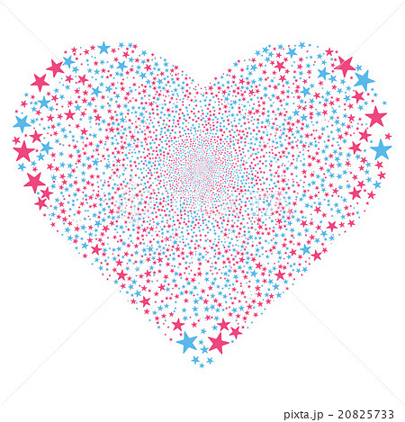 Star Fireworks Heart 20825733
