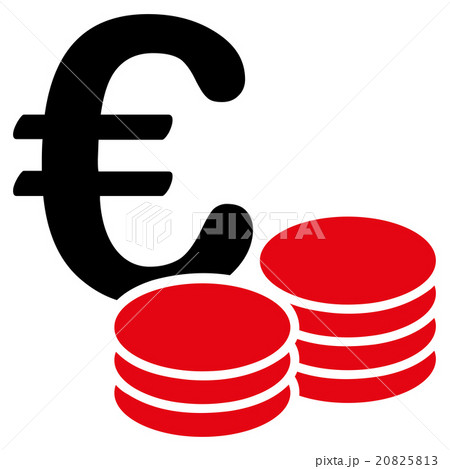Euro Coin Stacks Icon 20825813