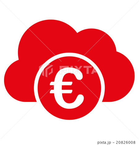 Euro Cloud Banking Icon 20826008