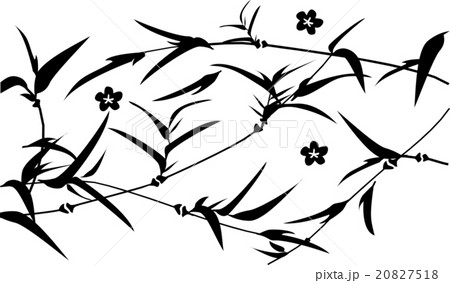 竹 梅 イラストのイラスト素材 7518