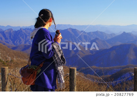 碓氷峠見晴台にて 20827769
