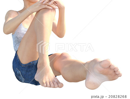 理想的な女性の脚 ボディーパーツ perming 3DCG イラスト素材 理想的な女性の脚 ボディーパーツ perming 3DCG イラスト素材 20828268