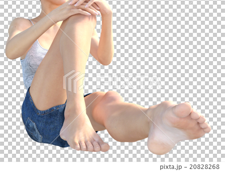 理想的な女性の脚 ボディーパーツ perming 3DCG イラスト素材 理想的な女性の脚 ボディーパーツ perming 3DCG イラスト素材 20828268