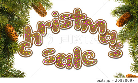 The inscription Christmas sale 20828697