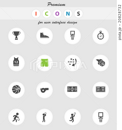 Basketball simply icons Basketball simply icons 20828732