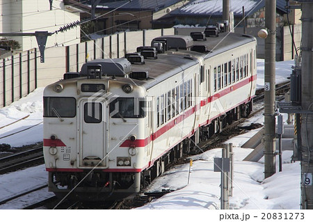 冬の津軽線キハ40 冬の津軽線キハ40 20831273