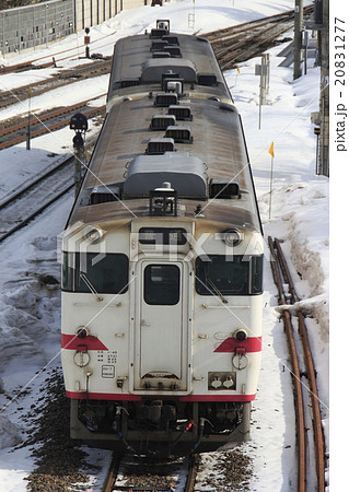 冬の津軽線キハ40 冬の津軽線キハ40 20831277