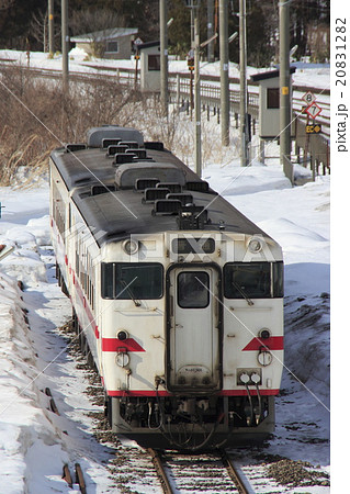 冬の津軽線キハ40 冬の津軽線キハ40 20831282