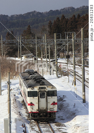冬の津軽線キハ40 冬の津軽線キハ40 20831283