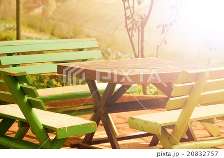 Backyard Corner with Warm Light. Backyard Corner with Warm Light. 20832757