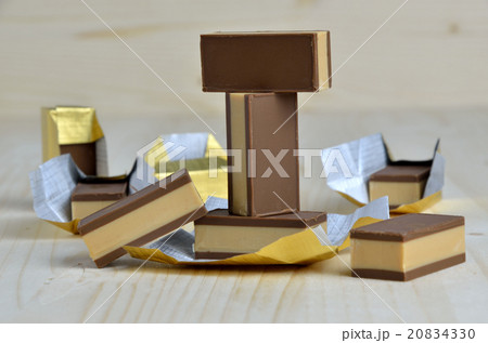 Bunch of Chocolate Candies 20834330