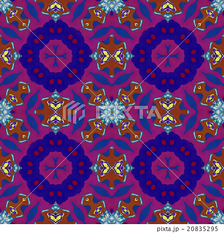 Kaleidoscopic ornamental pattern Kaleidoscopic ornamental pattern 20835295