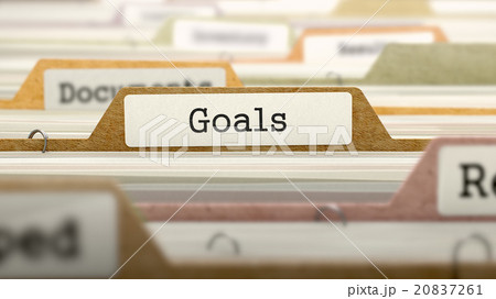 Goals on Business Folder in Catalog. 20837261