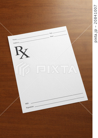 医療イメージ/処方箋 20841007