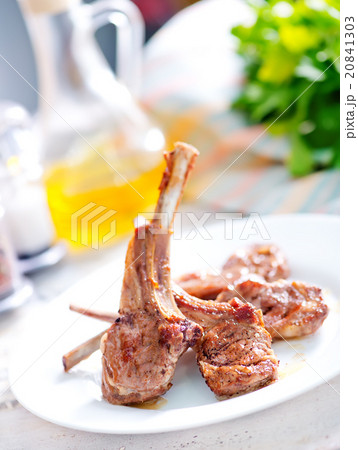 fried chop meat fried chop meat 20841303