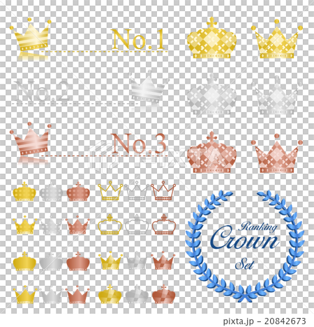 Ranking crown set 20842673