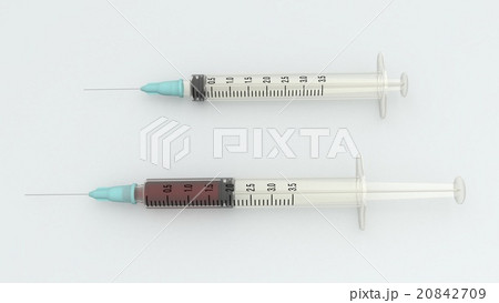 注射器のイラスト素材