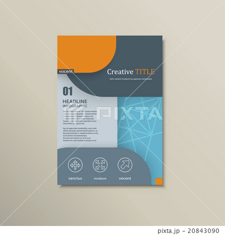 Vector background of modern material design 20843090
