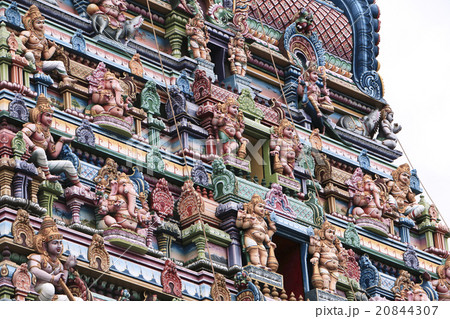Fragment of a Hindu temple in Victoria, Seychelles 20844307