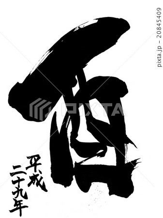 酉・平成二十九年・・・文字 20845409