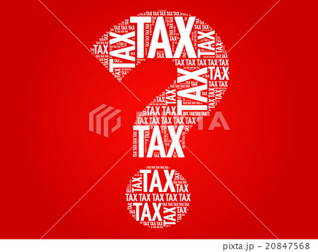 Tax Question mark 20847568