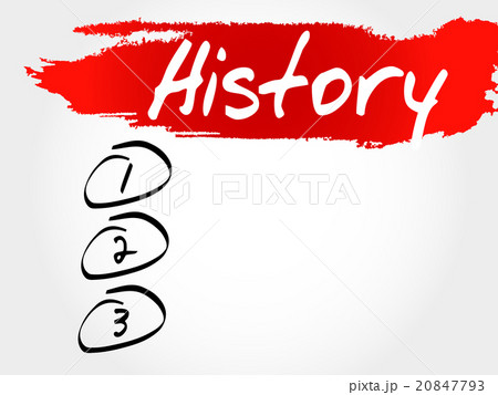 History blank list 20847793