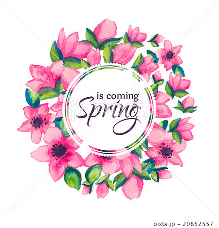Spring is coming greeting card 20852557