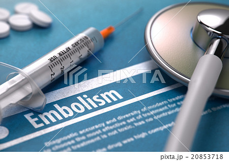 Diagnosis - Embolism. Medical Concept. 20853718