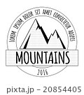 mountains logo template  20854405